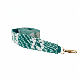 Sangle en coton brodée à la main avec perles pour sacs – Style sport, taille personnalisable, sangle de remplacement bandoulière pour sac à main - Product Image 5