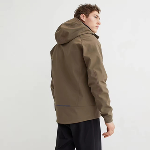 Veste d'extérieur pour homme, veste imperméable softshell à capuche, manteau d'hiver pour le camping, vestes softshell d'hiver - Product Image 3