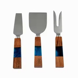 Ensemble de couteaux à fromage en acier inoxydable au design luxueux, outils de découpe élégants, ustensiles de service pour la cuisine et la salle à manger - Product Image 5