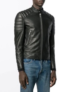 Chaqueta de Cuero para Motociclista FORD para Hombre - Product Image 2