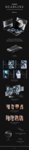 BLACKPINK - 3° MINI ALBUM [DEADLINE] Versione GRIGIA CD Ufficiale dell'Album <span class=keywords><strong>K</strong></span>-<span class=keywords><strong>pop</strong></span> Coreano - Product Image 6
