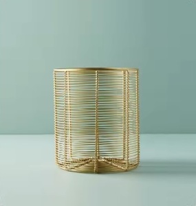Elegant Design Home <b>Storage</b> Lightweight Rust Proof Attractive Metal Material Strong <b>Wire</b> Metal <b>Storage</b> <b>Basket</b> Hot Selling - Product Image 5