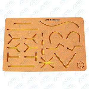 ชุดฝึกเย็บแผลสำหรับนักเรียนทางการแพทย์ชุดฝึกเย็บแผลใช้แผ่นซิลิโคนสมจริง - Product Image 6