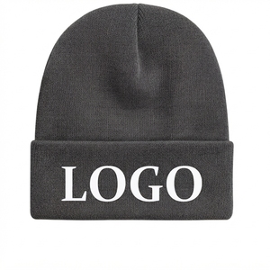 Gorro de Punto Acrílico Unisex Bordado a Mano, Gorro de Invierno Cálido con Borde Plegado para Hombres y Mujeres, para Viajes, Actividades al Aire Libre y Uso Diario - Product Image 4