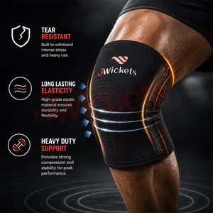 <b>Knee</b> <b>Compression</b> <b>Sleeve</b> Pair Neoprene <b>Knee</b> Brace Support for Gym Running Football | Anti-Slip <b>Knee</b> Support Wholesale - Product Image 5