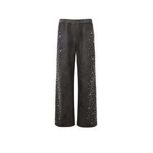 Two Piece Track Suit <b>Sets</b> Men Rhinestone Tracksuit Men's Track Suits Rhinestone Tracksuits <b>Sweatpants</b> <b>Set</b> - Product Image 3