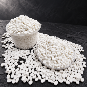 Mejor Precio, Superventas: Carbonato de Calcio en Gránulos (Masterbatch) en Formato Blanco Natural, Materia Prima para Bidones - Product Image 1