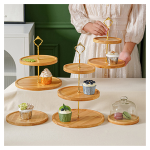Luxury Wooden Cake Stand Premium Wooden Cake Stand Fruit Stand Cake Stand Dessert Serving Display Wedding Decoration Party Use - Product Image 6