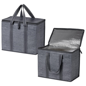 Bolsa Térmica Reutilizable para Entrega de Alimentos, la Más Vendida, 420D Oxford con Forro de Papel de Aluminio, Marca Privada de Fábrica Vietnamita - Product Image 4