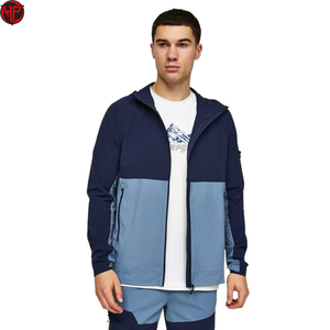 <b>Men</b> 2 Piece Windbreaker Tracksuit Set Hooded <b>Jacket</b> Jogger Pants Breathable Quick Dry Casual Sportswear Woven Tracksuit Sets - Product Image 3