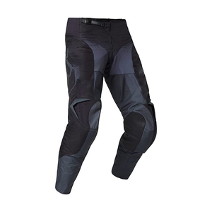 Pantalon de moto pour homme, noir et vert sarcelle, respirant, toutes saisons, pour la course - Product Image 1