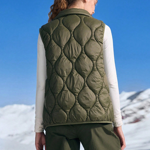 Chaleco acolchado, chalecos, chaleco informal de moda, ropa de invierno, chaqueta sin mangas acolchada, abrigo para mujer, chaleco acolchado de diseño personalizado - Product Image 3