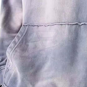 Survêtement décontracté avec logo personnalisé, effet délavé, au meilleur prix, qualité supérieure, idéal pour le jogging - Product Image 5