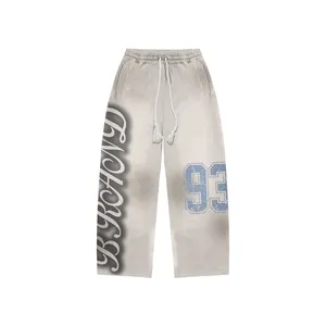 Women's Streetwear 2-Piece Set Hooded <b>Zip</b>-<b>Up</b> Jacket & Pants Full Length Loose Fit Printed Letter Design All Seasons Sportswear - Product Image 2