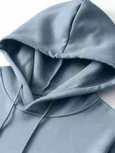 Sudadera con Capucha para Hombre de Algodón Puro de Alto Gramaje para Invierno, Corte Holgado y Relajado, Diseñada para Ropa Casual Moderna - Product Image 4