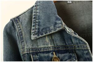 Chaqueta Vaquera Azul Otoñal de Alta Calidad 2026 para Mujer - Corte Holgado Estilo Coreano - Talla Grande - Impermeable y a la Moda (Instagram) - Product Image 4