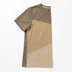 T-shirt classique pour femme, col rond, manches courtes, en coton/élasthanne, écologique, confortable, tissu doux, vêtements tendance - Product Image 2