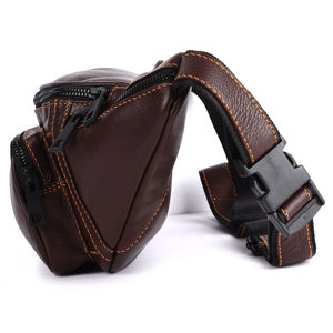 Sacs banane en cuir véritable à séchage rapide, motif uni, imperméables, de qualité supérieure, pour hommes et femmes - Product Image 6