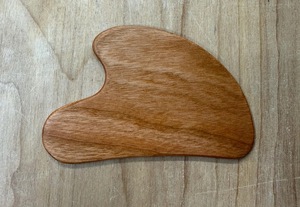 Eco-Friendly Rustic Wooden Gua Sha <b>Face</b> Massager with Solid Acacia Wood Crafts for Muscle Relaxation-New Year Gift - Product Image 2