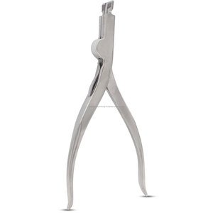 Pinzas de sujeción de placas óseas de acero inoxidable WORLD PRECISION SURGICAL, de tres puntas con acción de resorte, para cirugía general. - Product Image 5