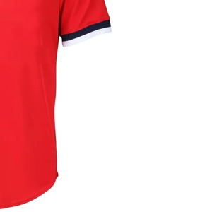 เสื้อเบสบอลพิมพ์ลายแบบ Heat-Transfer รับผลิตตามสั่ง (OEM) ชุดทีม 100% โพลีเอสเตอร์ ระบายอากาศได้ดี ป้องกันแบคทีเรีย UPF 50 เสื้อกีฬาแขนสั้นสำหรับผู้ชาย - Product Image 6