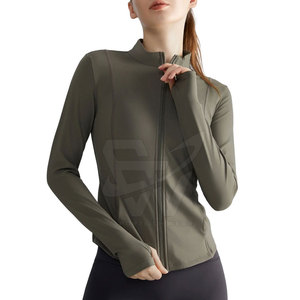 Vêtements de sport pour femmes, veste de yoga, tissu extensible doux, vêtements de sport pour la course à pied, la remise en forme, l'entraînement et le confort quotidien - Product Image 5