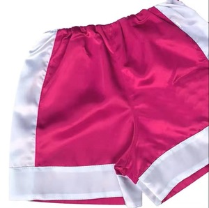 Pink High Waist Boxing Uniform Polyester Breathable Martial Arts Wear for Training and Competition Unisex - Product Image 5