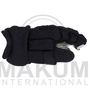 Guantes de Hockey sobre Hielo de Alta Calidad, de Cuero Azul Marino con Ribete Amarillo, Antideslizantes, Impermeables, con Cierre de Velcro, para Exteriores, Invierno, Unisex - Product Image 3