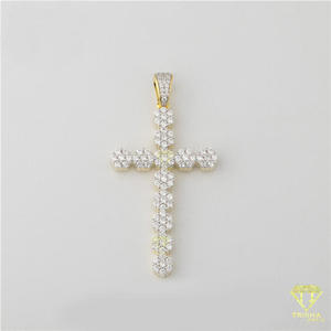 Custom Spiritual Pendant with VVS Moissanite Diamond Shine and Luxury Jewelry Design - Product Image 5