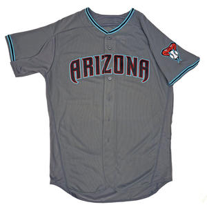 Maillot de baseball personnalisé à manches trois-quarts avec impression par sublimation, nom d'équipe personnalisé, protection UPF 50, unisexe adulte - Product Image 2