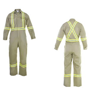 Uniformes de Seguridad de Alta Visibilidad Unisex Antiestáticos, Ignífugos, Repelentes de Insectos, Reflectantes Industriales, Impermeables, de Poliéster - Product Image 1