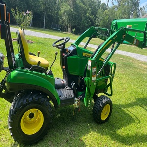 Tractor utilitario subcompacto 4x4 2WD para agricultura, modelo 1023E, con motor diésel YTO de 10 HP y bomba automática, para John Deere. - Product Image 2