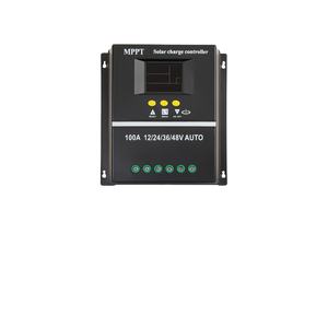 Contrôleur de charge solaire intelligent automatique MPPT 12V 24V 36V 48V 100A pour systèmes solaires - Product Image 1