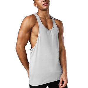 Chaleco Deportivo Personalizado para Hombre, Diseño 2026, Liso, Ajustado, OEM, Alta Calidad, Secado Rápido, Transpirable, Anti-Pilling, Cuello Redondo, para Entrenamiento - Product Image 2