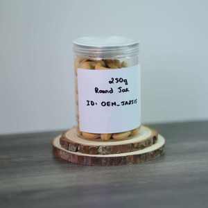 Noix de cajou grillées bio, salées et onctueuses, marque privée personnalisée, pot rond 250g, OEM disponible, vente en gros Vietnam - Product Image 3