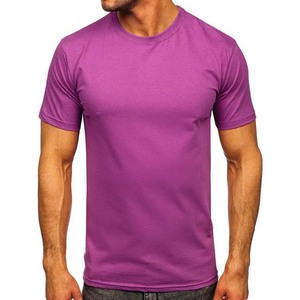 Camisetas de Hombre de Algodón y Poliéster de 220g, Tallas Grandes, Ropa Urbana, Diseño Personalizado OEM, Manga Corta, Ajustada, para Fitness, 2024 - Product Image 6