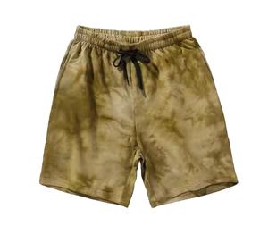 กางเกงขาสั้นผู้ชายแบบใหม่ ผ้าฝ้ายเฟรนช์เทอร์รี่ มีเชือกผูกเอว ทรงจ็อกเกอร์ ล้างสีแบบแอซิดวอช ราคาขายส่ง คุณภาพสูง - Product Image 6