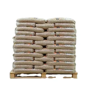 Satılık Premium ahşap peletler/ENPLUS A1 66x1 5kg plastik torba ambalaj/almanya'dan 6mm ısıtma yakıtı