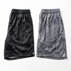 Custom Holographic Icy <b>Crystal</b> <b>Cluster</b> Graphic Mesh Shorts Men’s Athletic Sublimation Basketball Training Shorts - Product Image 5