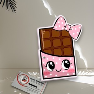 Private <b>Label</b> Lash Cute Chocolate Bow Acrylic Solid Diamond Oval Eyelash Tools Accessories Plate Eyelash Extension Tiles Pallet - Product Image 1