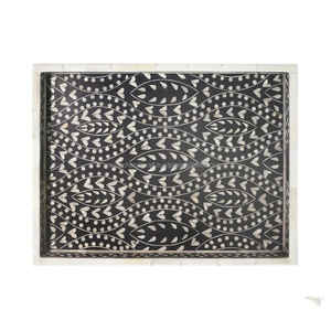 Bandeja con incrustaciones de hueso de madera Natural hecha a mano, plato de servicio personalizado de alta calidad para restaurantes caseros, hoteles directamente, clásico - Product Image 3