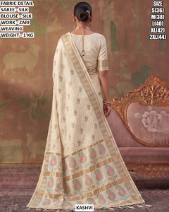 <b>orange</b> Flame <b>Saree</b> - Product Image 5