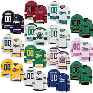 Uniformes de hockey sur glace personnalisés |   Maillot de sport + Pantalon |   Tissu à séchage rapide 260g |   Quantité minimale de commande : 10 pièces |   Fabricant OEM - Product Image 1