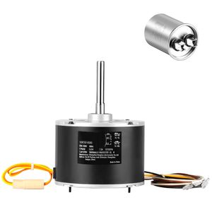 Motor de Ventilador de Condensador OEM Estándar Mejorado 1/5 HP 208-230V 1075RPM K55HXJKL-2918 51-23055-11 208-230V 1075RPM para Sistemas HVAC - Product Image 6