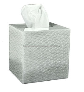 Distributeur de serviettes en étain en métal de luxe de haute qualité affichage de vaisselle salle de bain feuille de fer décorative boîte à mouchoirs support de serviettes à faible coût - Product Image 5