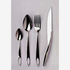 Juego de Cubiertos Modernos de Acero Inoxidable, Tenedores, Cucharas, Cuchillos, Aptos para Lavavajillas, Ligeros, Acabado Espejo, para Fiestas, Hogar y Restaurantes - Product Image 3
