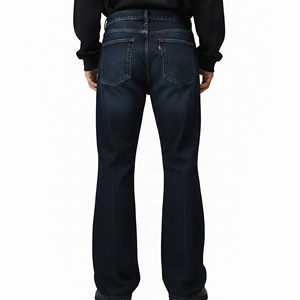 Fábrica de Pantalones Vaqueros Personalizados, Jeans Azules Estilo Vintage con Etiquetas y Marcas Personalizadas - Product Image 5