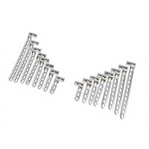 Placa en L de 5.0mm, Duradera, de Acero Inoxidable Alemán, Instrumento Quirúrgico Ortopédico Veterinario para Fijación Ósea, Uso Clínico - Product Image 1