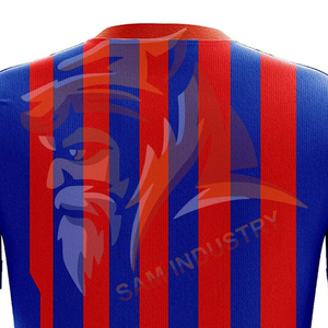 Premium Quality Sublimated Soccer Jersey Breathable 100% Polyester Short Sleeve Crew neck Soccer Jersey with Customization - Product Image 6