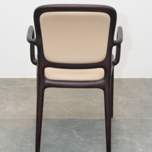 Chaise de salle à manger de luxe nordique haut de gamme avec structure en bois ergonomique et siège rembourré en cuir pour la maison, le bureau, le restaurant, l'hôtel PISANO - Product Image 2
